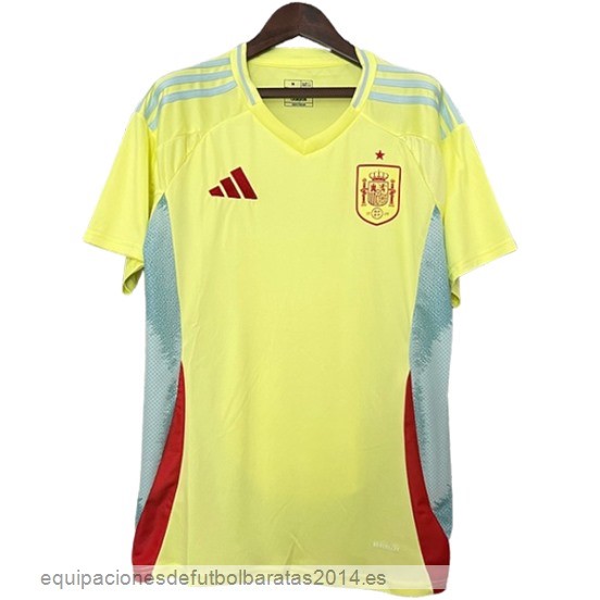 Nuevo Tailandia 2ª Camiseta Espana 2024 Amarillo Baratas
